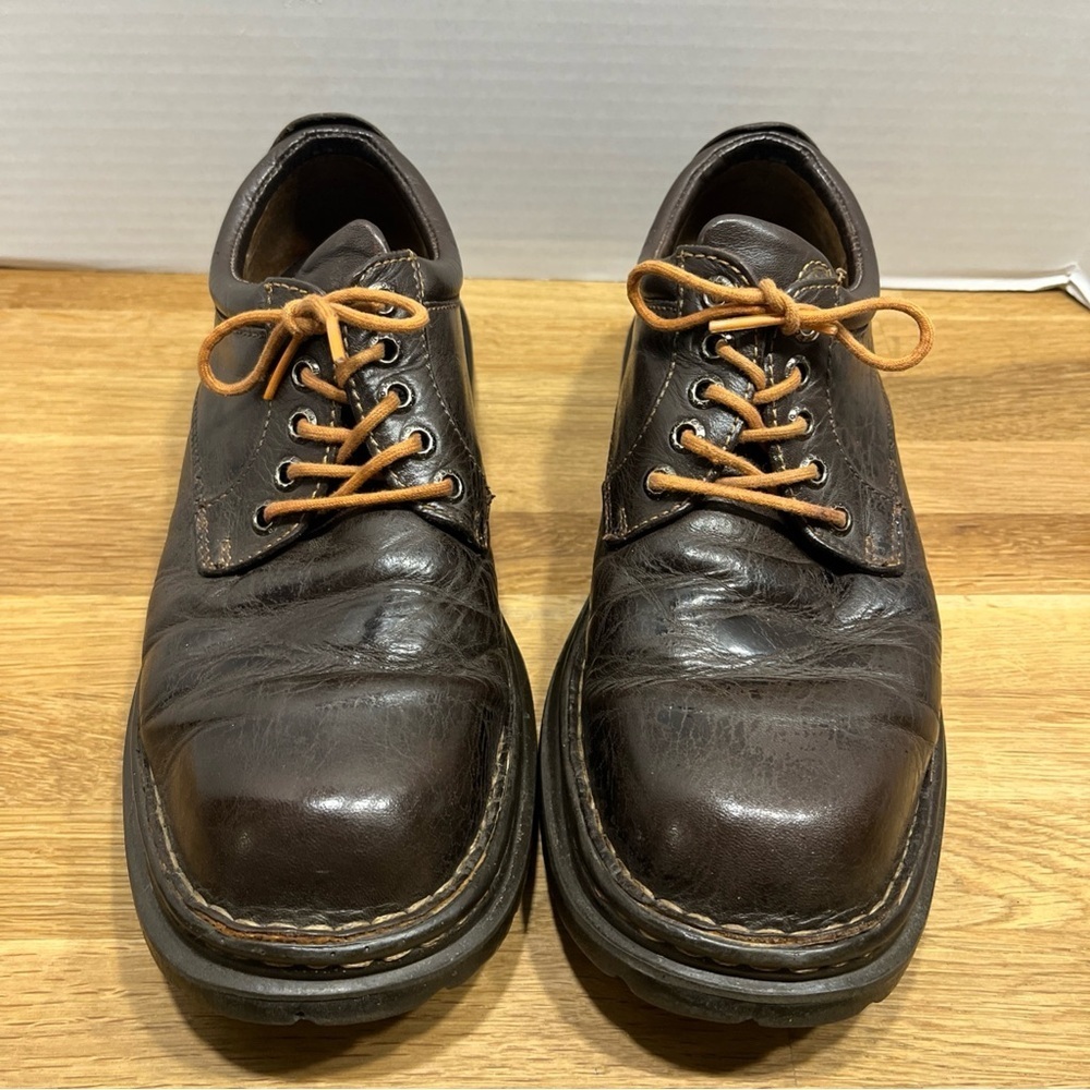Born M9019 Dark Brown Lace Up Oxford Shoes Men’s 8.5